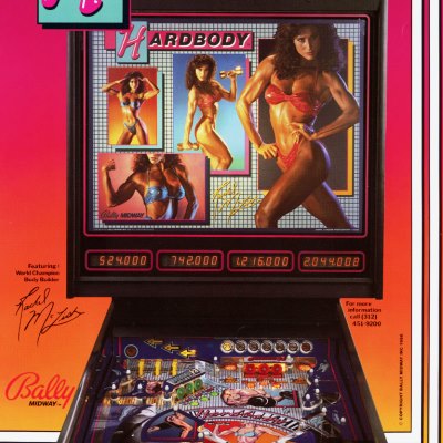 bally, hard body, pinball, sales, price, date, city, condition, auction, ebay, private sale, retail sale, pinball machine, pinball price