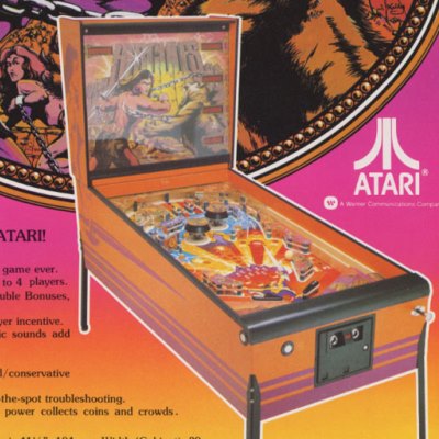 atari, hercules, pinball, sales, price, date, city, condition, auction, ebay, private sale, retail sale, pinball machine, pinball price