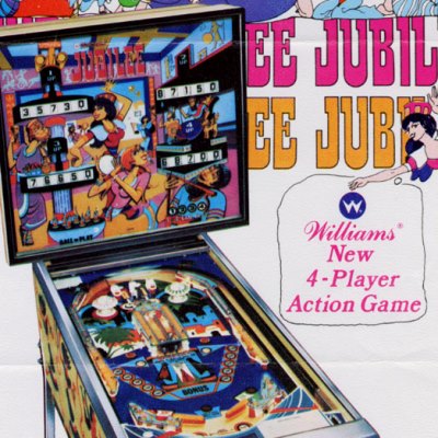 williams, jubilee, pinball, sales, price, date, city, condition, auction, ebay, private sale, retail sale, pinball machine, pinball price