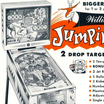 williams, jumpin jacks, pinball, sales, price, date, city, condition, auction, ebay, private sale, retail sale, pinball machine, pinball price