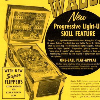 bally, band wagon, pinball, sales, price, date, city, condition, auction, ebay, private sale, retail sale, pinball machine, pinball price