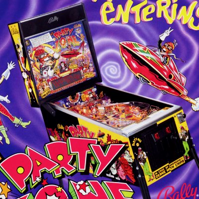 bally, the party zone, pinball, sales, price, date, city, condition, auction, ebay, private sale, retail sale, pinball machine, pinball price