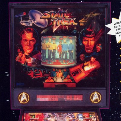data east, star trek, pinball, sales, price, date, city, condition, auction, ebay, private sale, retail sale, pinball machine, pinball price
