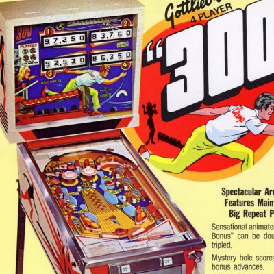 gottlieb, 300, pinball, sales, price, date, city, condition, auction, ebay, private sale, retail sale, pinball machine, pinball price