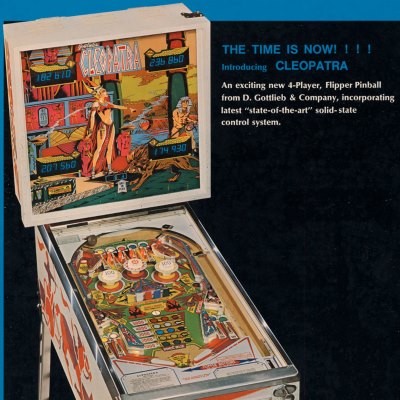 gottlieb, cleopatra, pinball, sales, price, date, city, condition, auction, ebay, private sale, retail sale, pinball machine, pinball price