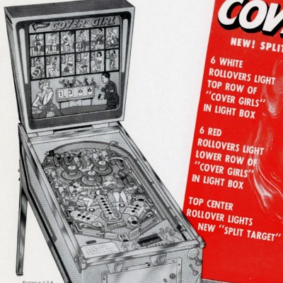 gottlieb, cover girl, pinball, sales, price, date, city, condition, auction, ebay, private sale, retail sale, pinball machine, pinball price
