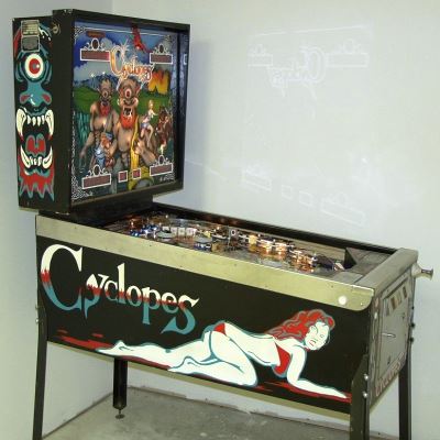 game plan, cyclopes, pinball, sales, price, date, city, condition, auction, ebay, private sale, retail sale, pinball machine, pinball price