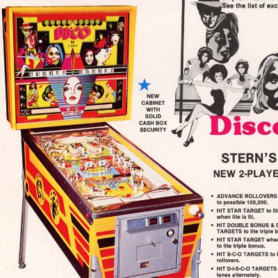 stern, disco, pinball, sales, price, date, city, condition, auction, ebay, private sale, retail sale, pinball machine, pinball price