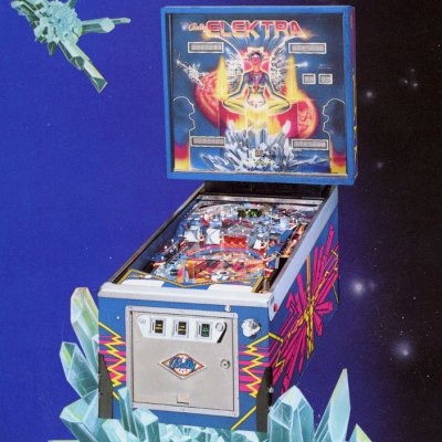 bally, elektra, pinball, sales, price, date, city, condition, auction, ebay, private sale, retail sale, pinball machine, pinball price