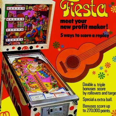 playmatic, fiesta, pinball, sales, price, date, city, condition, auction, ebay, private sale, retail sale, pinball machine, pinball price