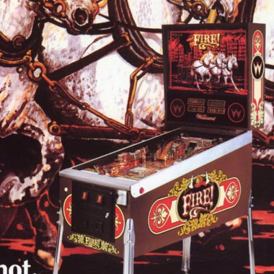 williams, fire, pinball, sales, price, date, city, condition, auction, ebay, private sale, retail sale, pinball machine, pinball price