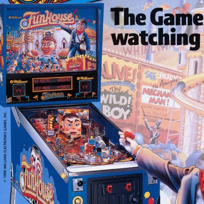 williams, funhouse, pinball, sales, price, date, city, condition, auction, ebay, private sale, retail sale, pinball machine, pinball price