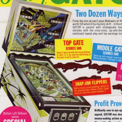 bally, gator, pinball, sales, price, date, city, condition, auction, ebay, private sale, retail sale, pinball machine, pinball price
